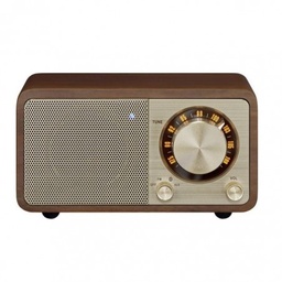 [WR7CH CHERRY] Radio Sangean WR-7 FM-RDS, Bluetooth, entrada auxiliar, altavoz incorporado, batería recargable