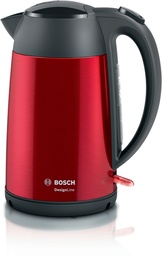 [TWK3P424] Bosch TWK3P424, hervidor DesignLine, 1,7l, 2400w, rojo