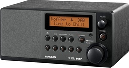 [SDDR31BT] Sangean DDR-31+, Radio DAB, Reloj digital, DAB+, FM, 4 W, 76.2 mm, Pantalla LCD de 3''