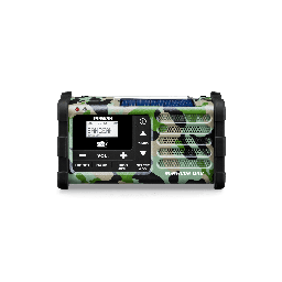 [MMR-88 DAB-C] Sangean MMR-88 DAB-C, radio de emergencia con manivela y carga solar, DAB+ / FM, verde
