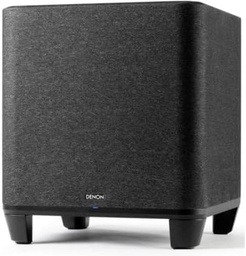 [HOME SUB] DENON Subwoofer inalámbrico con HEOS Integrado, WiFi, Amplificador de Clase D, Caja de Graves de 8 Pulgadas para Cine en casa y música