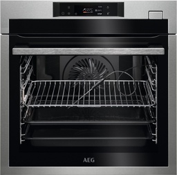 [BSE782380M] AEG BSE782380M, horno a vapor, serie 8000, SteamBoost, limpieza a vapor, 20 funciones, inox, clase A++