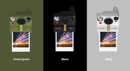 Polaroid NOW+ Gen 2, Cámara Instantánea, Conexión smartphone, enfoque auto, flash