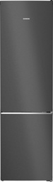[KG39NSBBF] Siemens KG39NSBBF frigorífico combinado de libre instalación, puerta de cristal, negro, 203 x 60 cm, iQ700, clase B