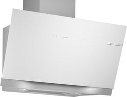 [DWK91LT20] Bosch DWK91LT20, Campana decorativa inclinada, ancho 90 cm, cristal blanco, serie 8