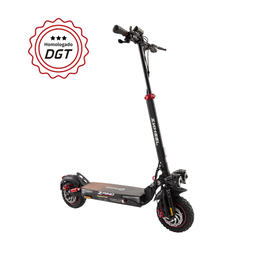 [PZ0005] Patinete ZWHEEL ZRINO DUO PZ0005, Doble motor, Potencia nominal 2x500W, Potencia total 2x1000W, Velocidad 25km/h, Autonomía hasta 45km, Homologado DGT,  Tracción delantera y trasera, Tiempo de carga 5-6h,