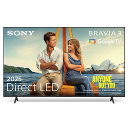 [K43S35BP] Sony K43S35BP, Bravia 3, Led, 43", 4K Ultra HD, Triluminos, Google TV