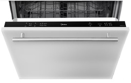 [MID60S110.1] Midea MID60S110.1, Lavavajillas integrable, filtro antibacterias, Hygiene Care, 60cm, blanco, clase E