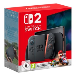 [Nintendo Switch 2 + Mario Kart World] Nintendo Switch 2 + Mario Kart World, videoconsola, Full HD, HDR, 120 Hz, 256gb, Magnetic Joy-Con 2