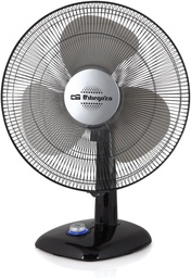 [TF 0124] Orbegozo TF 0124, ventilador de mesa, 25W, 2 velocidades, oscilante, negro