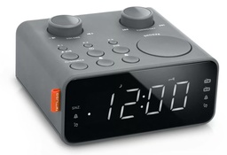 Muse M-17, Radio reloj alarma dual PLL, Pantalla de 0,9'', LED con dimmer y función 24h, Sintonizador Digital FM/MW, 6 presintonías (3 FM + 3 MW), Radio o buzzer, Sleep, Snoze y siesta