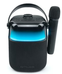 [M520KA] Muse M-520 KA, Altavoz BT Karaoke, Potencia 30W, 1 Micro