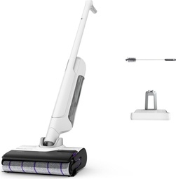 [GZ7035WO] Rowenta GZ7035WO, Fregona Eléctrica Sin Cable, Tecnología Wet & Dry, Gran Autonomía, Autolimpieza y Secado Automático,18kPA