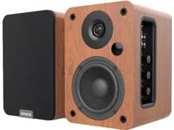 [ASPA200BR] Aiwa Altavoces Activos ASP-A 200 (Potencia 2 X 25W RMS, HDMI-ARC, COAXIAL, RCA-Audio). Color Marrón