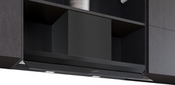 [LJ97BDP60] Siemens LJ97BDP60, campana decorativa integrable, 90 cm, cristal negro mate, iQ500