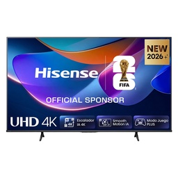 [43A6S] Hisense QLED 4K TV 43" 43A6S, Control por voz, Motion IA