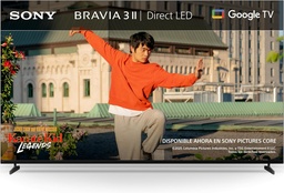 [K100XR35M2] Sony K100XR35M2, BRAVIA 3 II, 100", 4K LED, Google TV