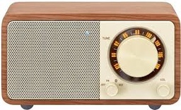 Sangean WR-7, Radio FM, Bluetooth, Entrada auxiliar, Altavoz incorporado, Batería recargable